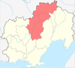 Location Srednekansky District Magadan Oblast